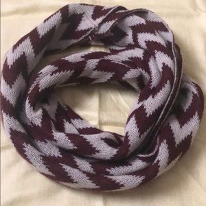Chevron infinity scarf